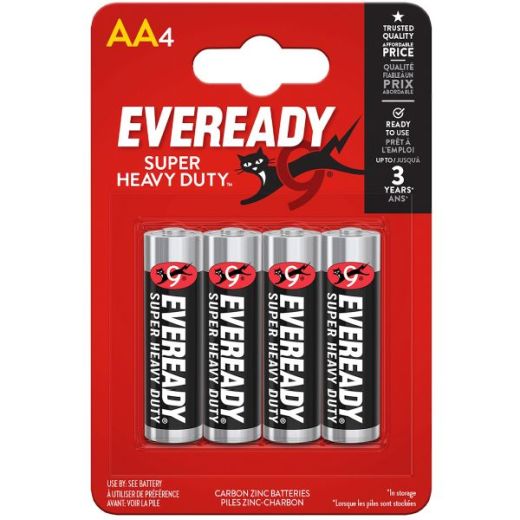 EVERYDAY ZINC AA -R6 4 PACK                                                                         