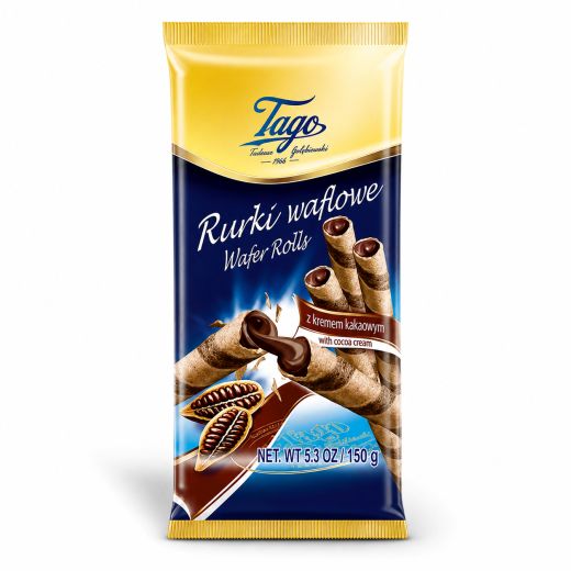 TAGO WAFER ROLLS [ COCOA ]                                                                          
