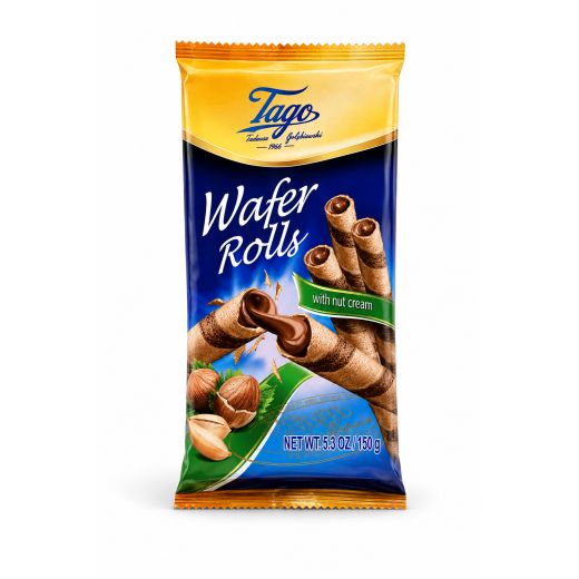 TAGO WAFER ROLLS [ NUT ]                                                                            