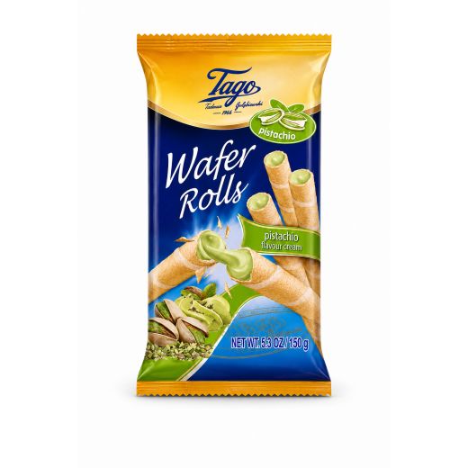 TAGO WAFER ROLLS [ PISTACHIO ]                                                                      
