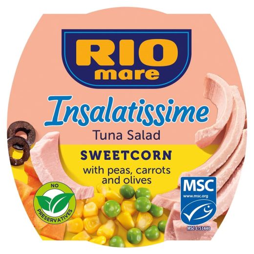 RIO MARE INSALATISSIME CORN & TUNA SALAD                                                            