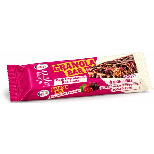 LEGURME OAT BAR WITH DARK CHOCOLATE & RED FRUIT